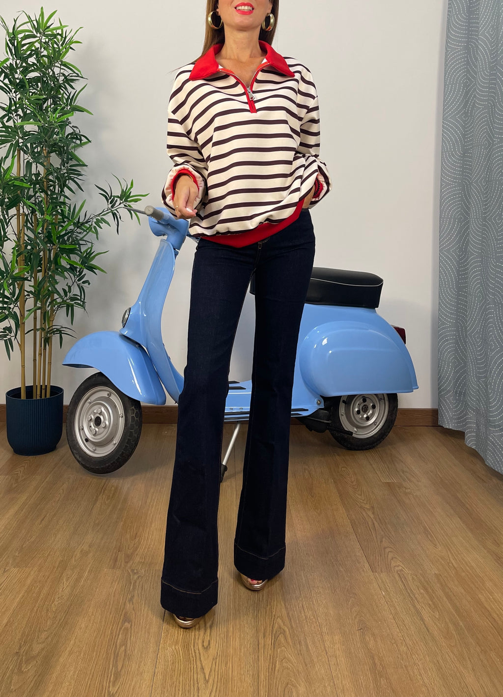 Polo a maniche lunghe da Donna